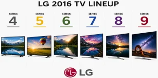 Gama de televisores LG 2016, comparación de modelos y descripción de las series