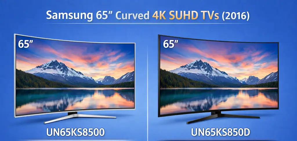 TVs Samsung KS8500 vs KS850D