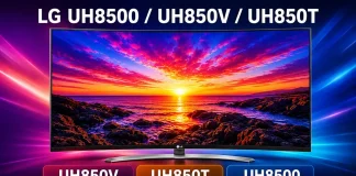 Configuración de imagen recomendada para los televisores LG UH8500, UH850V y UH850T