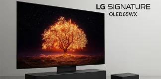 Resumen y especificaciones técnicas del televisor LG SIGNATURE OLED65WXPUA