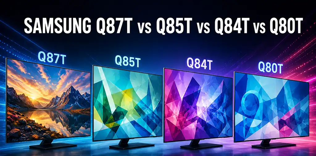 Samsung Q87T vs Q85T vs Q84T vs Q80T, What Is the Difference