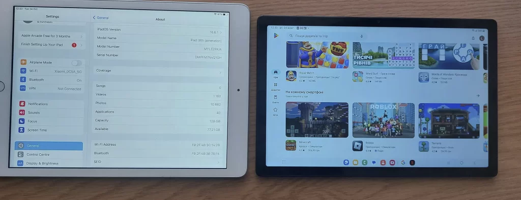 ¿Qué es mejor elegir: una tableta Android o un iPad? | es.tab-tv.com