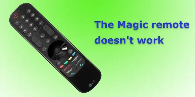 Vincular Magic remote en LG smart tv y resolución de problemas comunes. 
