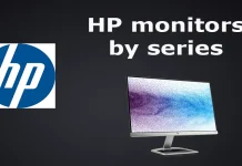 Monitores HP y sus líneas de productos y series. Quién los fabrica