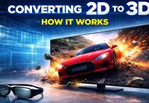 Conversión de 2D a 3D en televisores