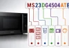 Descodificación de los números de modelo de los microondas Samsung