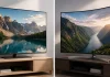 Televisores planos y curvos, diferencias entre ellos