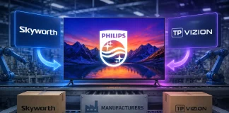 ¿Quién fabrica los televisores bajo la marca Philips?