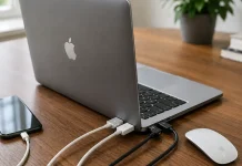 Descripción de los puertos de los portátiles Apple MacBook