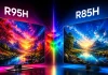 Televisores Samsung con tecnología Micro RGB, R95H vs R85H