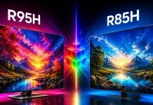 Televisores Samsung con tecnología Micro RGB, R95H vs R85H