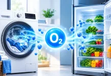 ¿Qué es Active Oxygen en las lavadoras y los frigoríficos?