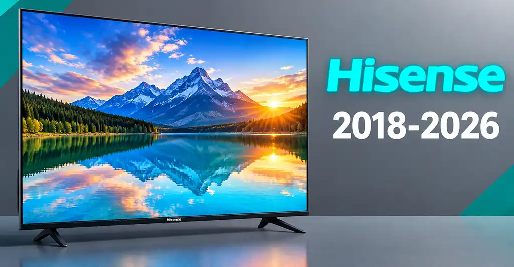 Hisense TV Lineup by Year, 2018–2026
