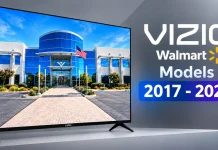 Modelos de televisores VIZIO por año (2017–actualidad)