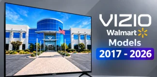 Modelos de televisores VIZIO por año (2017–actualidad)
